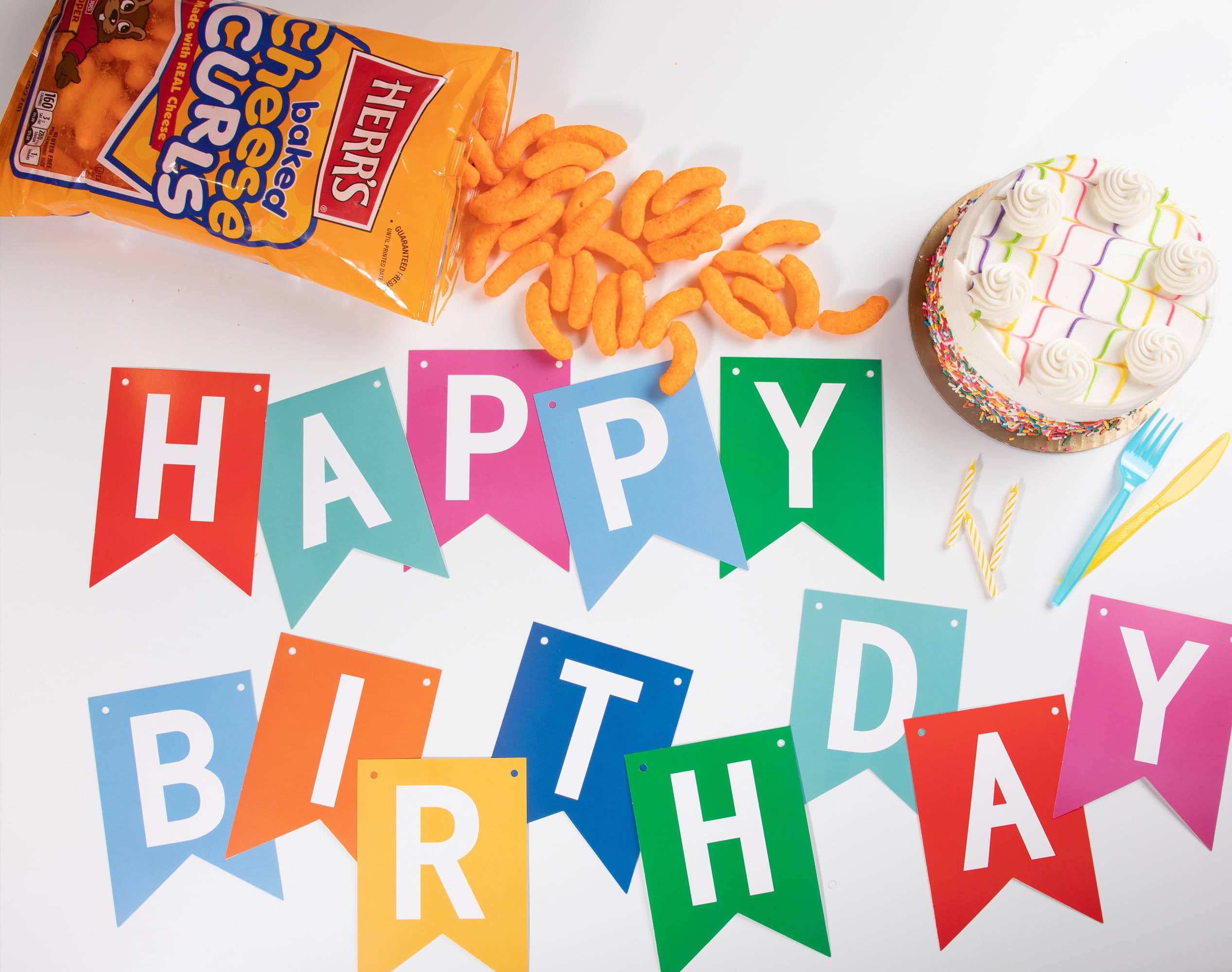 Herr's Baked Cheese Curls, 1 Ounce (Pack of 42 Bags) – Lightly Baked Cheesy Curls – Perfect for Everyday Snacking - Image 3