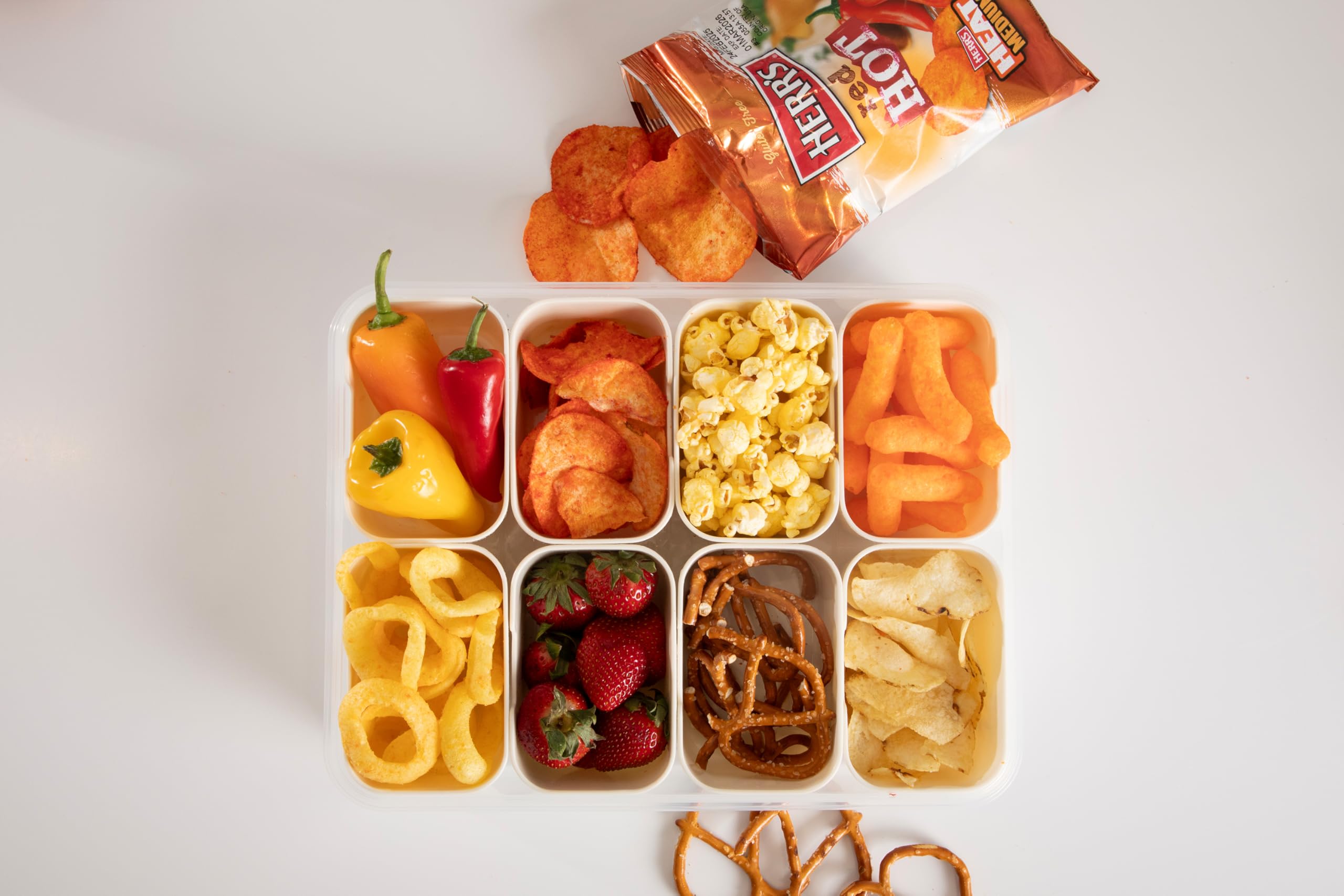 Herr's Red Hot Potato Chips, 7.75 Ounce (Pack of 12 Bags) – Spicy Red Hot Chips for Bold Flavor Fans – Great for Parties and Game Nights - Image 4