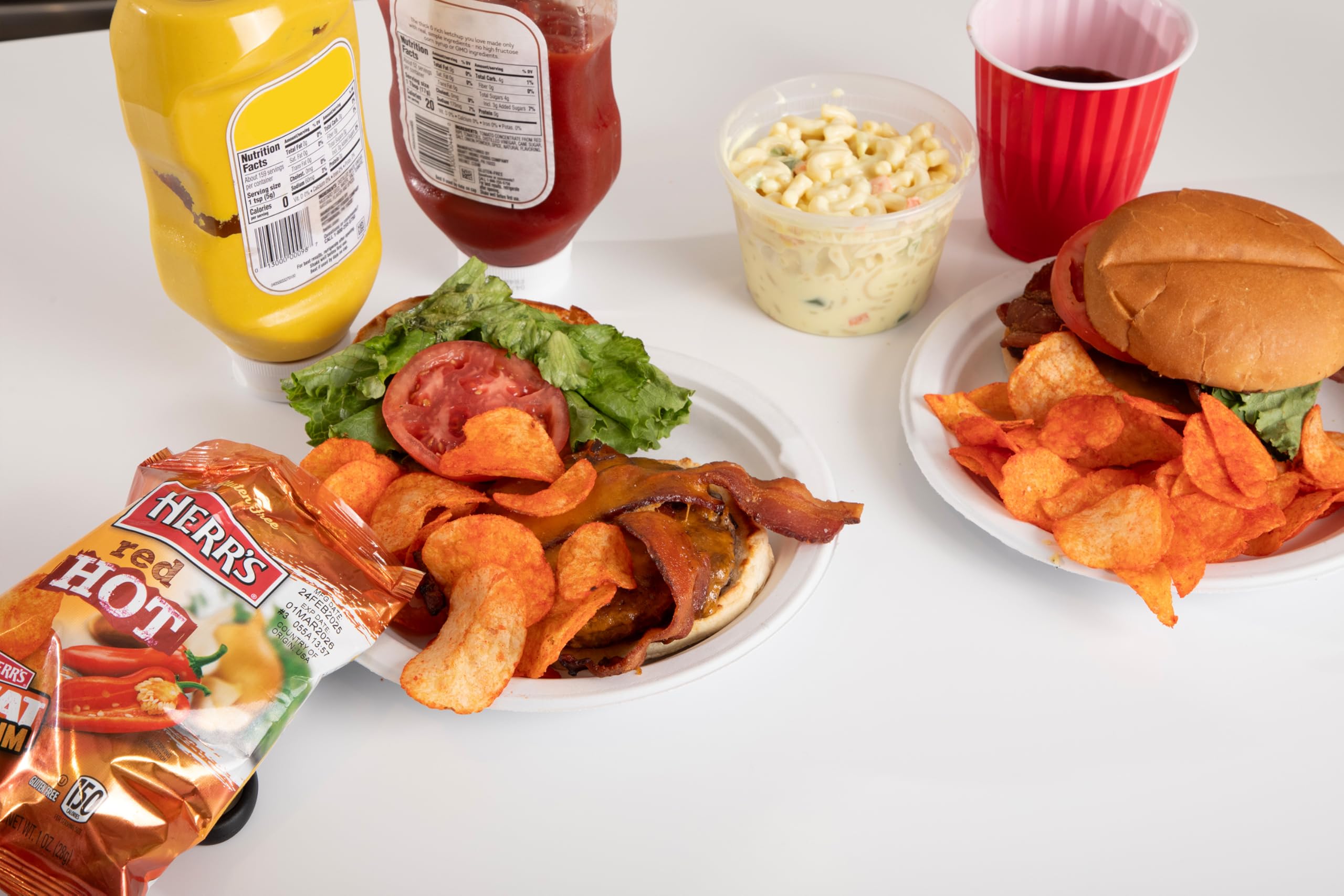 Herr's Red Hot Potato Chips, 7.75 Ounce (Pack of 12 Bags) – Spicy Red Hot Chips for Bold Flavor Fans – Great for Parties and Game Nights - Image 6